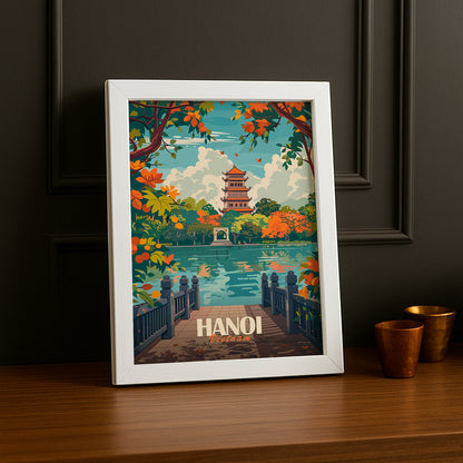 Cadre photo Hanoi Vietnam