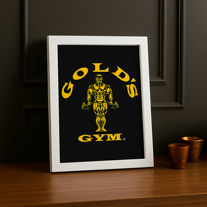 Poster Photo Musculation - Gold's Gym