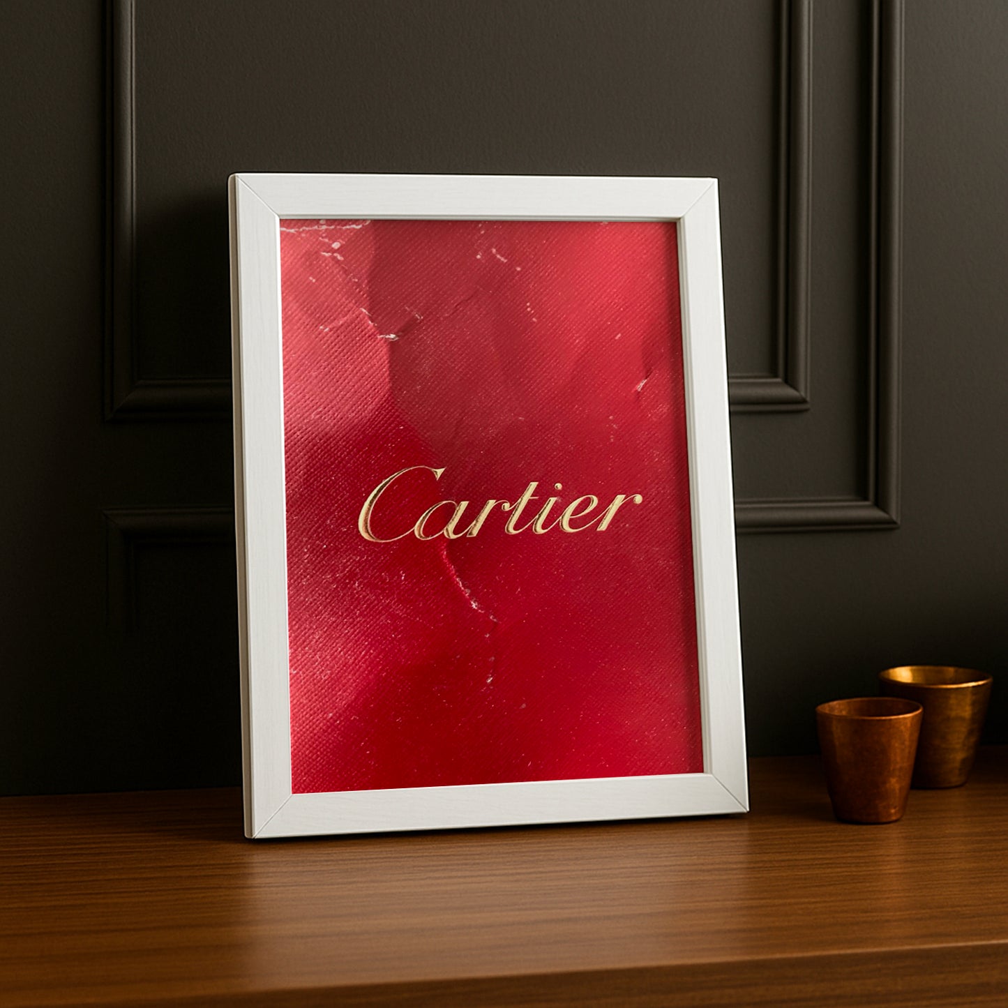 Cadre photo Cartier - Logo