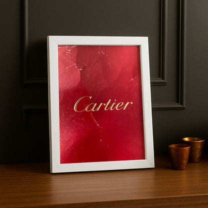 Cadre photo Cartier - Logo