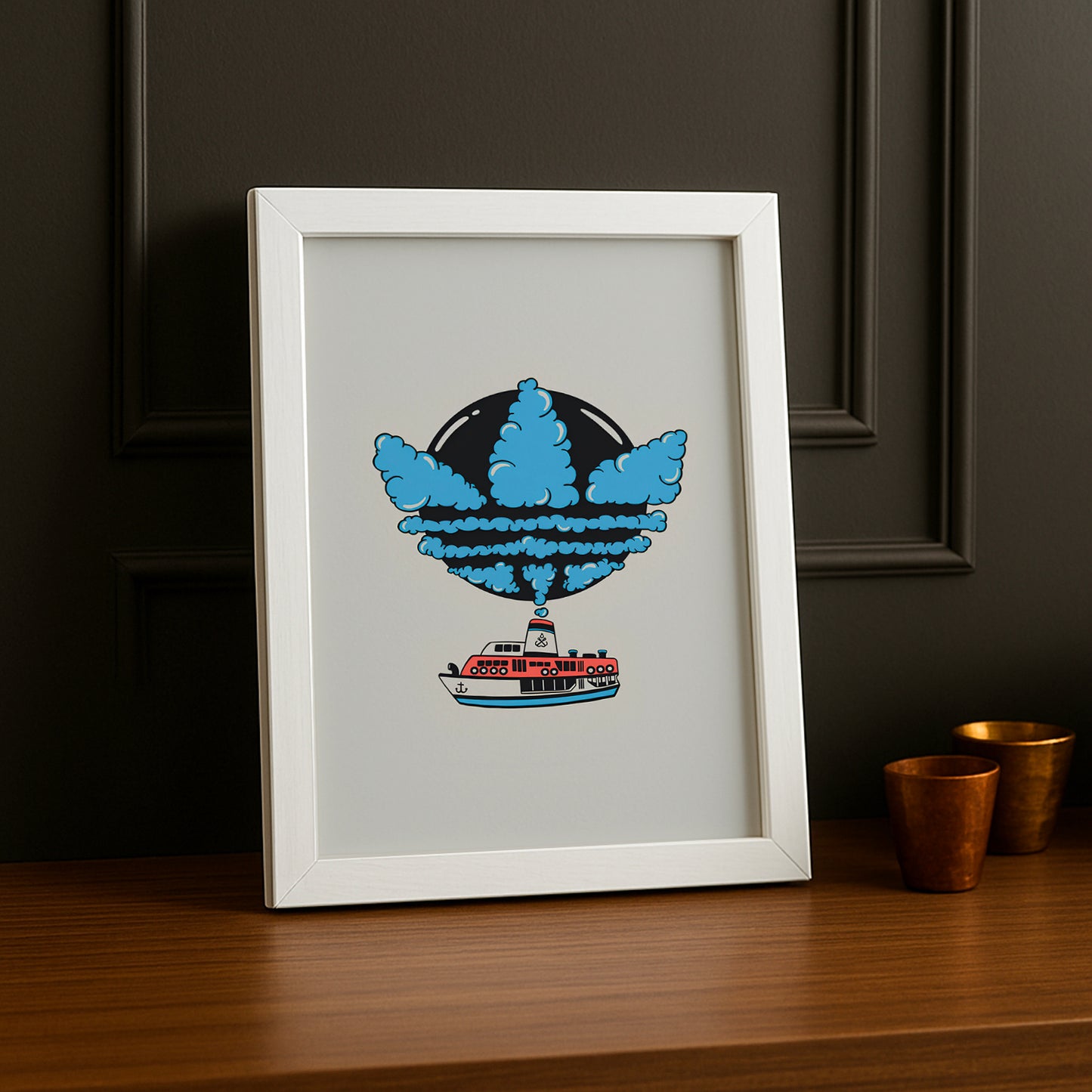 Cadre photo Adidas - Boat