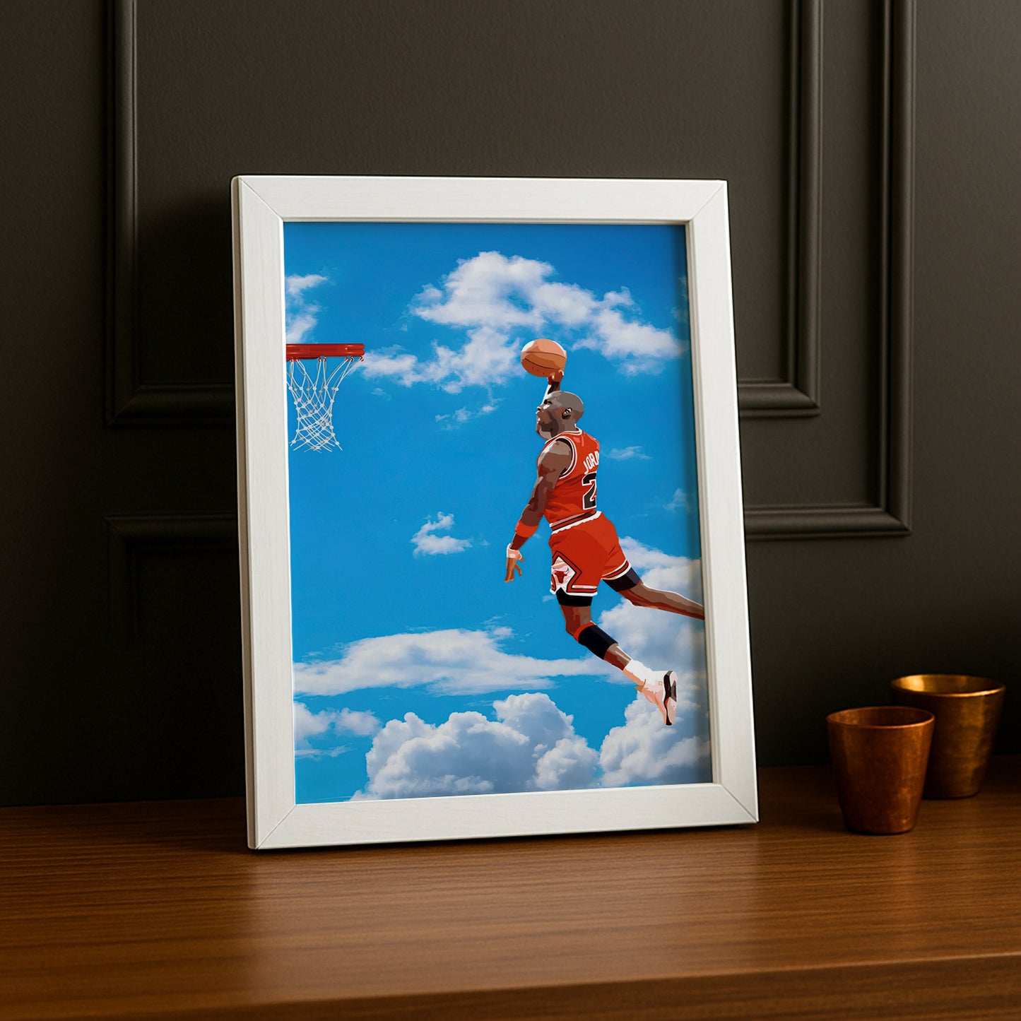 Cadre photo Dunk Basket-Ball