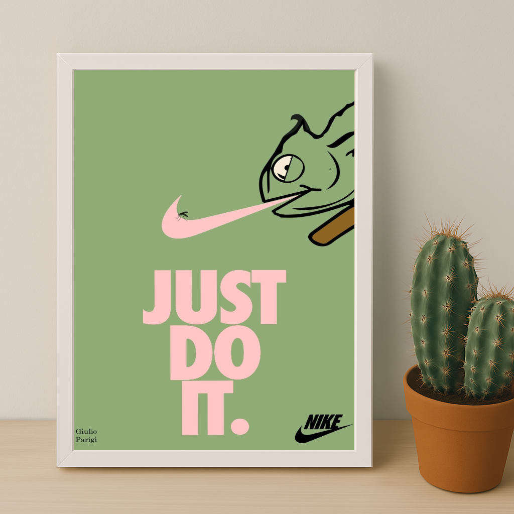 Poster Nike Just do It Grenouille