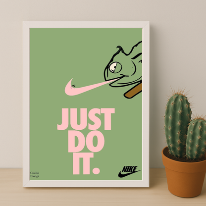 Poster Nike Just do It Grenouille