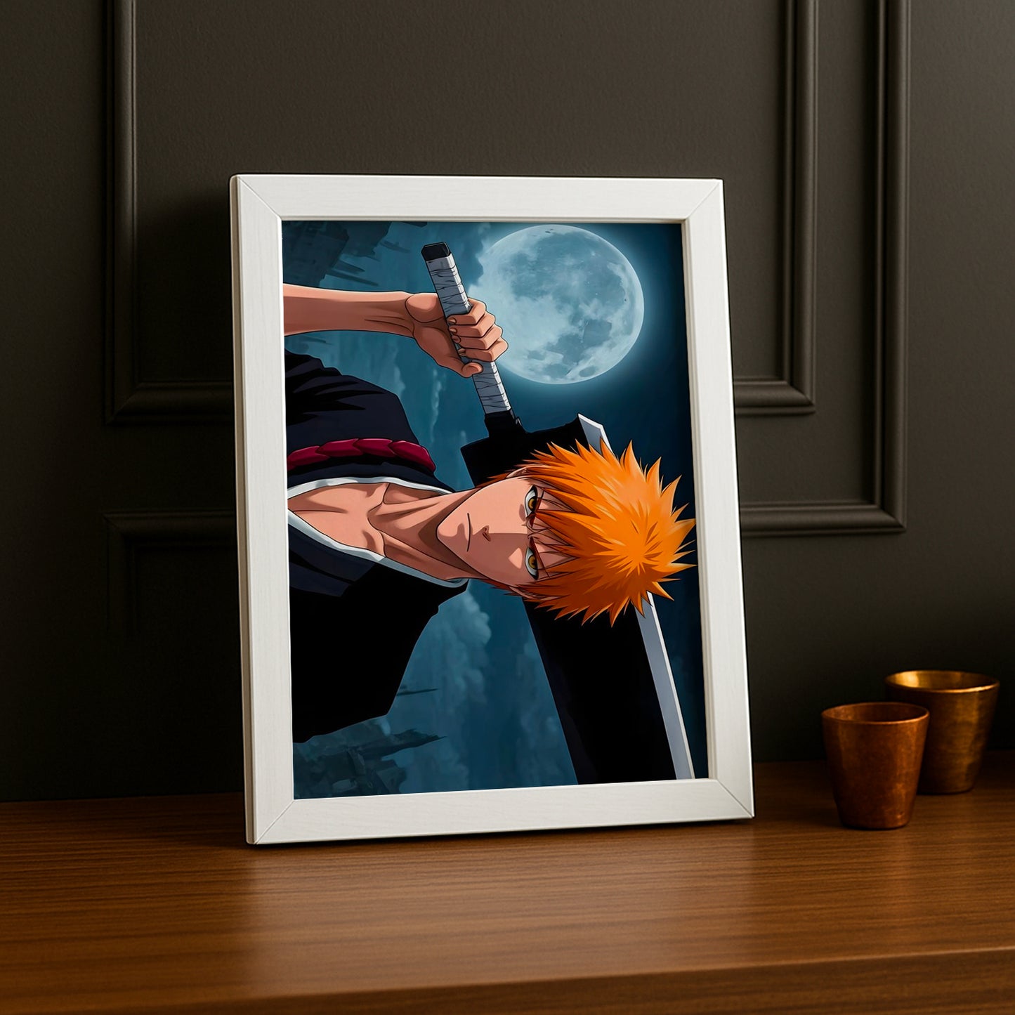 Cadre Photo Bleach - Kurosaki Ichigo Moon