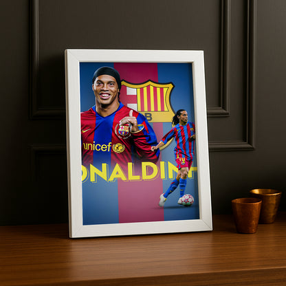 Cadre photo de Ronaldinho