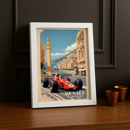 Cadre photo Grand prix de Monaco