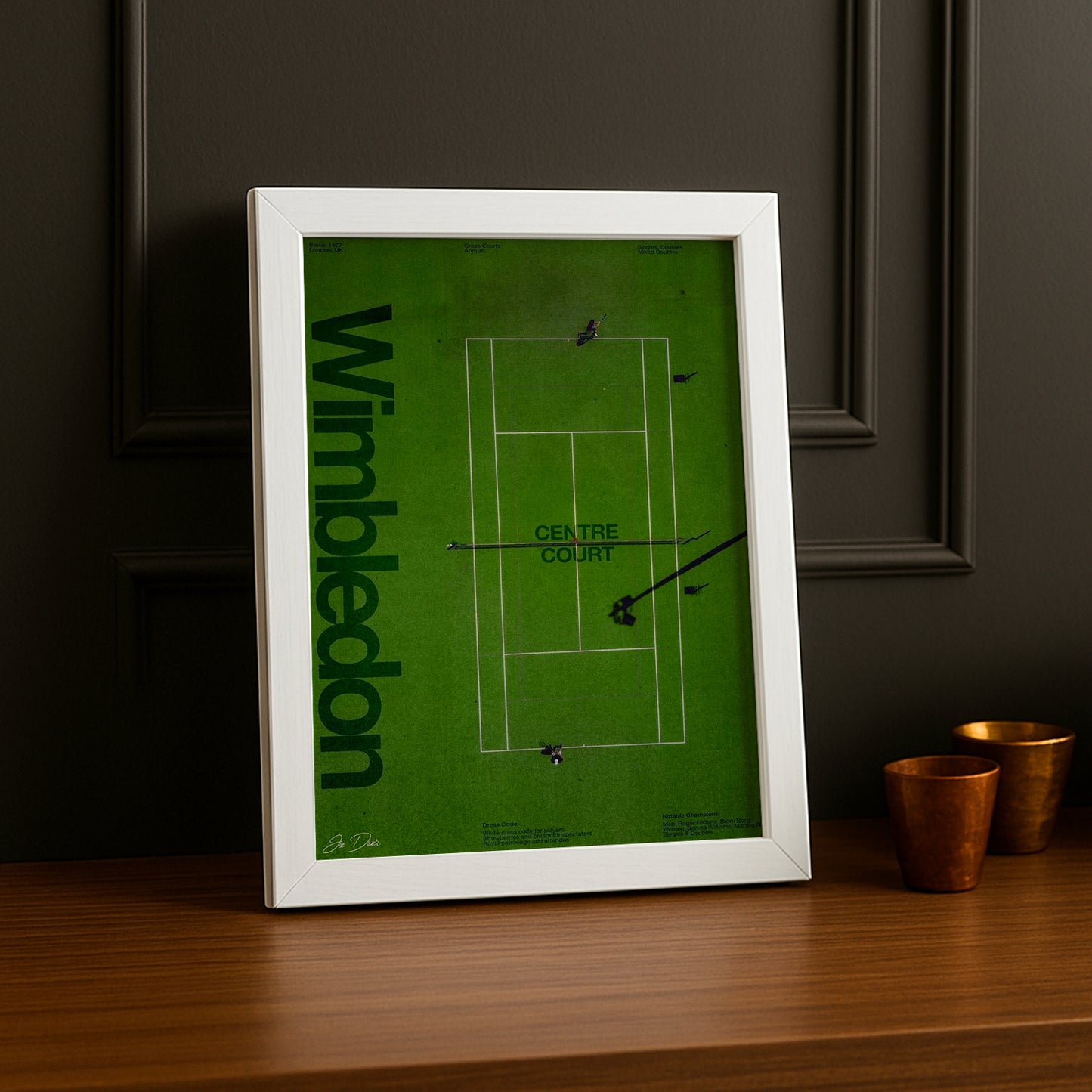 Poster Photo Tennis - Wimbledom