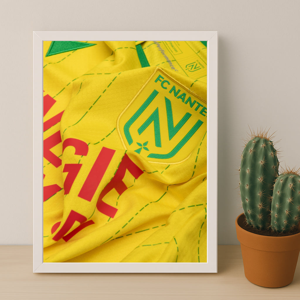 Cadre photo - Maillot FC Nantes 2026