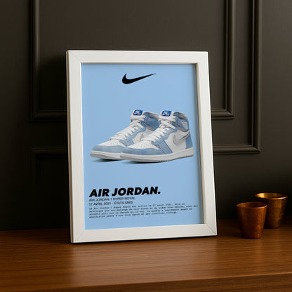 Air Jordan 1 High Hyper Royal Fotorahmen 