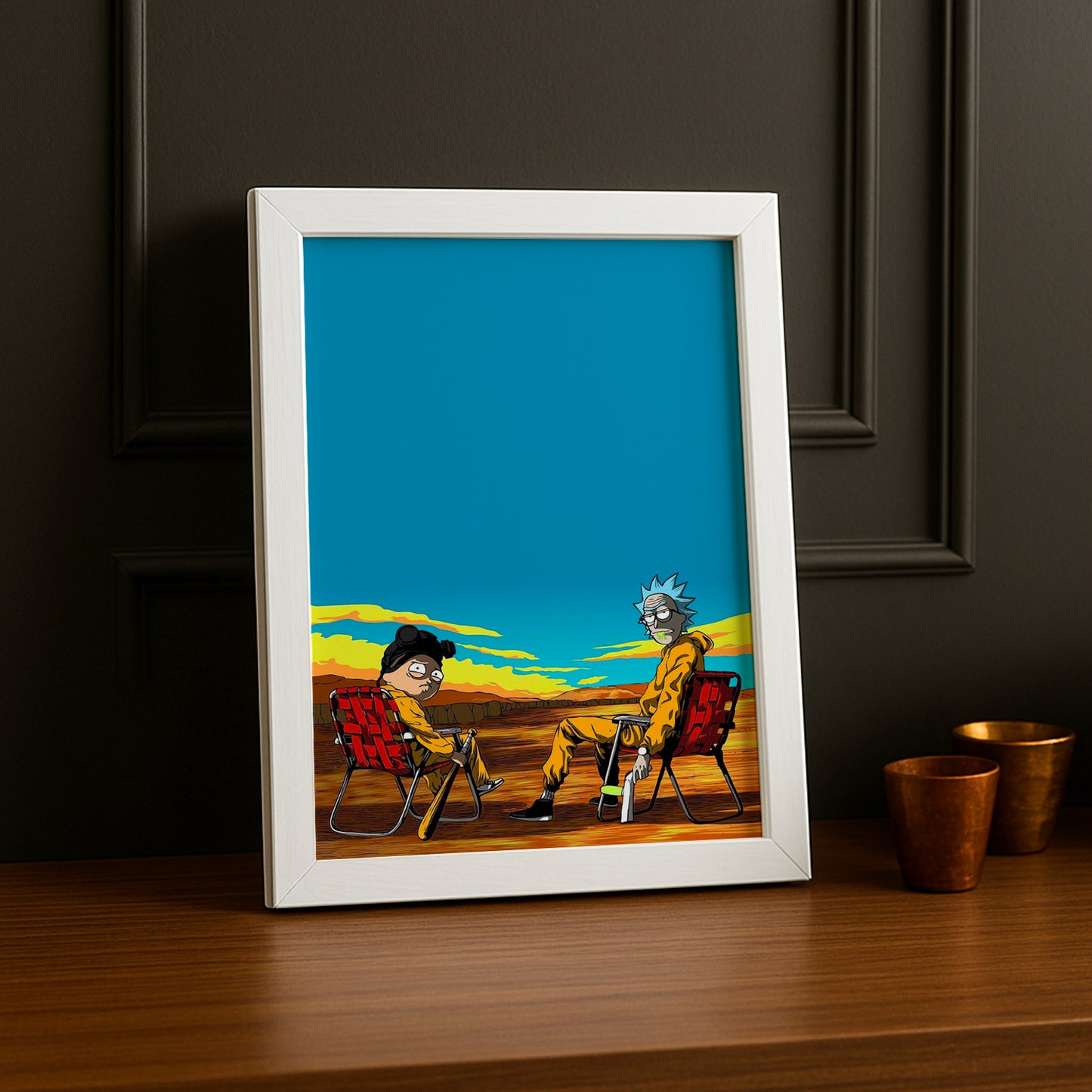 Cadre photo de Rick et Morty