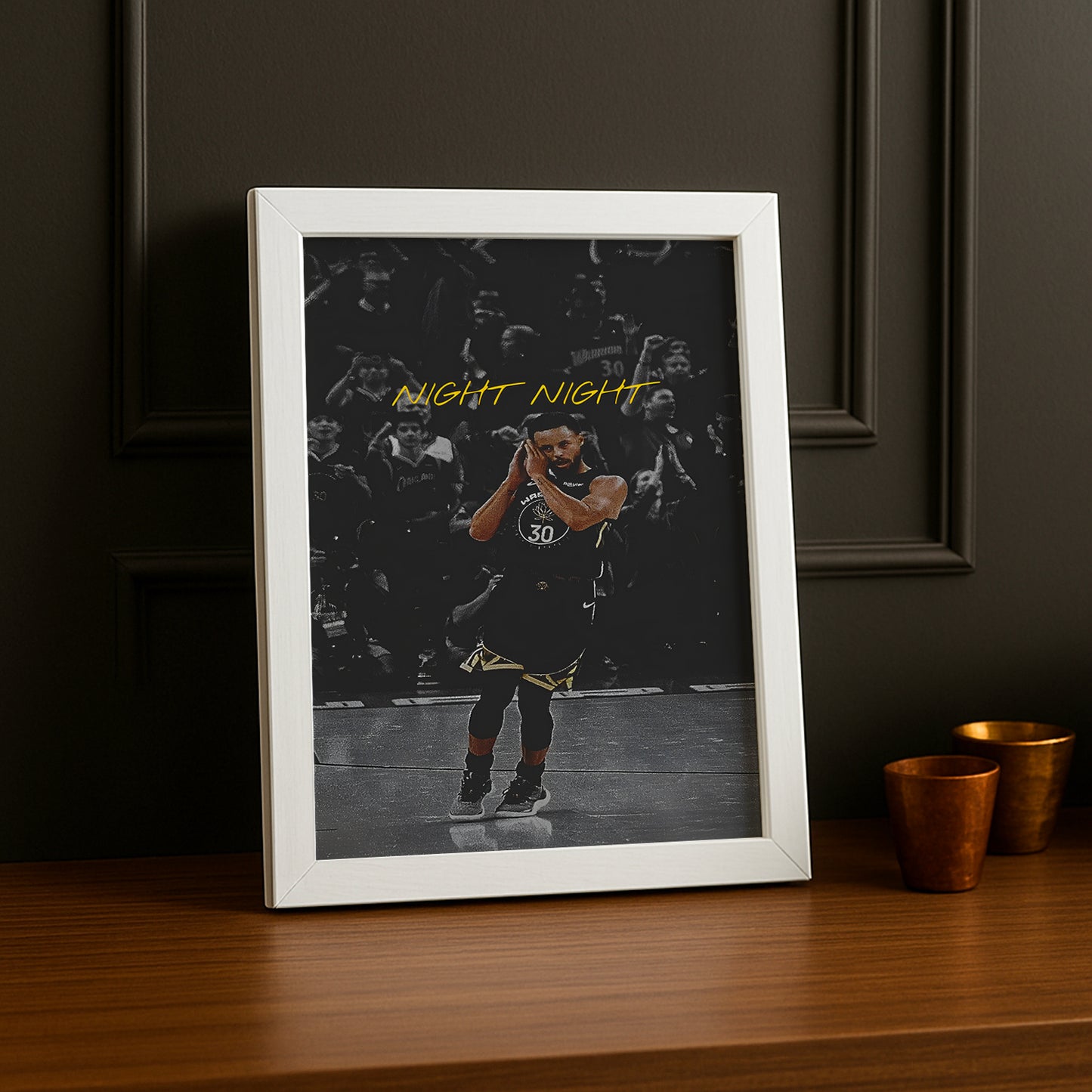 Cadre photo NBA - Stephen Curry "Night, Night"