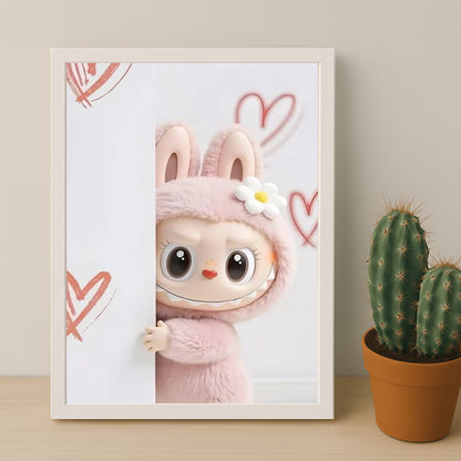 Poster Labubu - Side Love