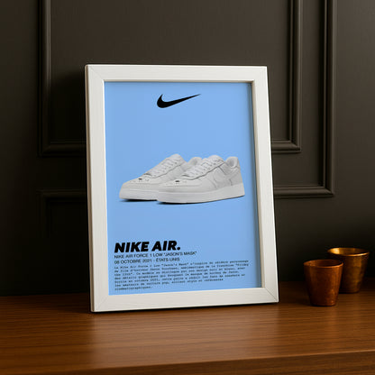 Nike Air Force 1 Low Jason's Mask Fotorahmen 