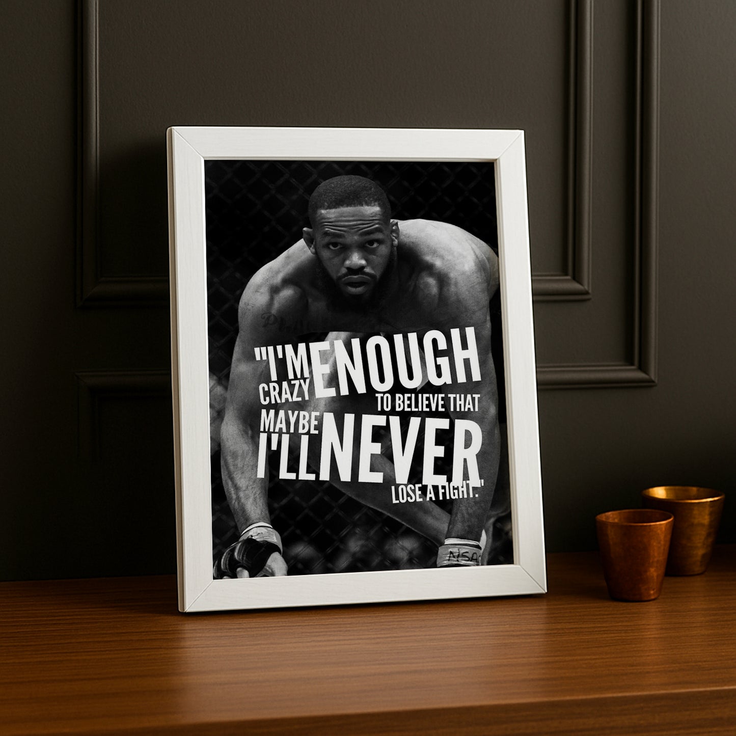 Cadre photo Jon Jones UFC