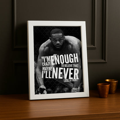 Cadre photo Jon Jones UFC