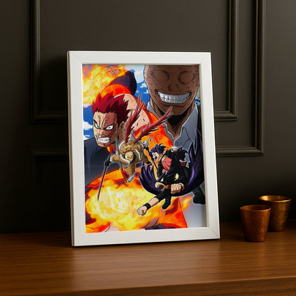 Cadre Photo My Hero Academia - Ready to Fight