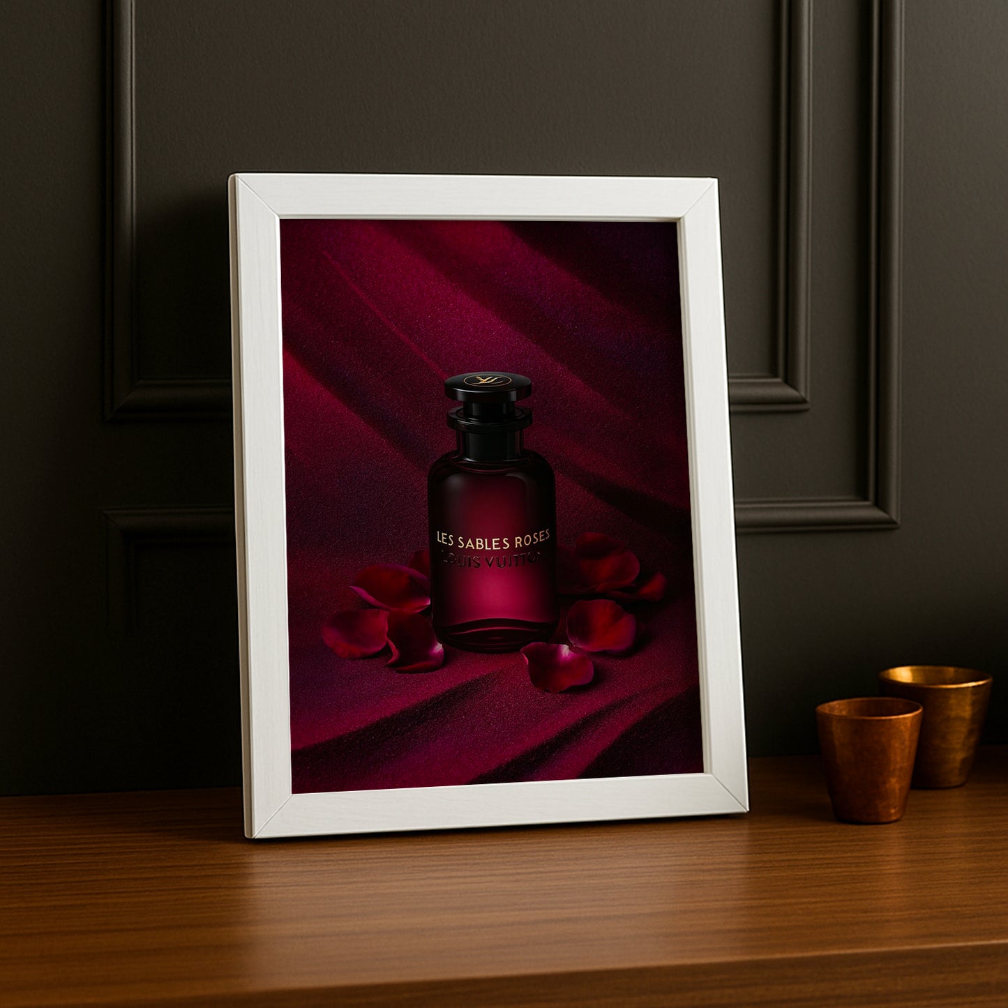 Cadre photo Louis Vuitton - Les Sables Roses