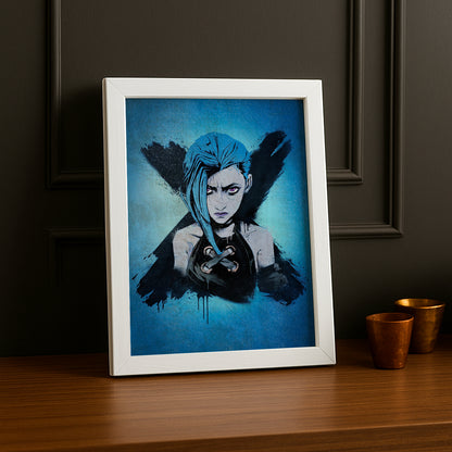 Cadre photo Jinx X Arcane
