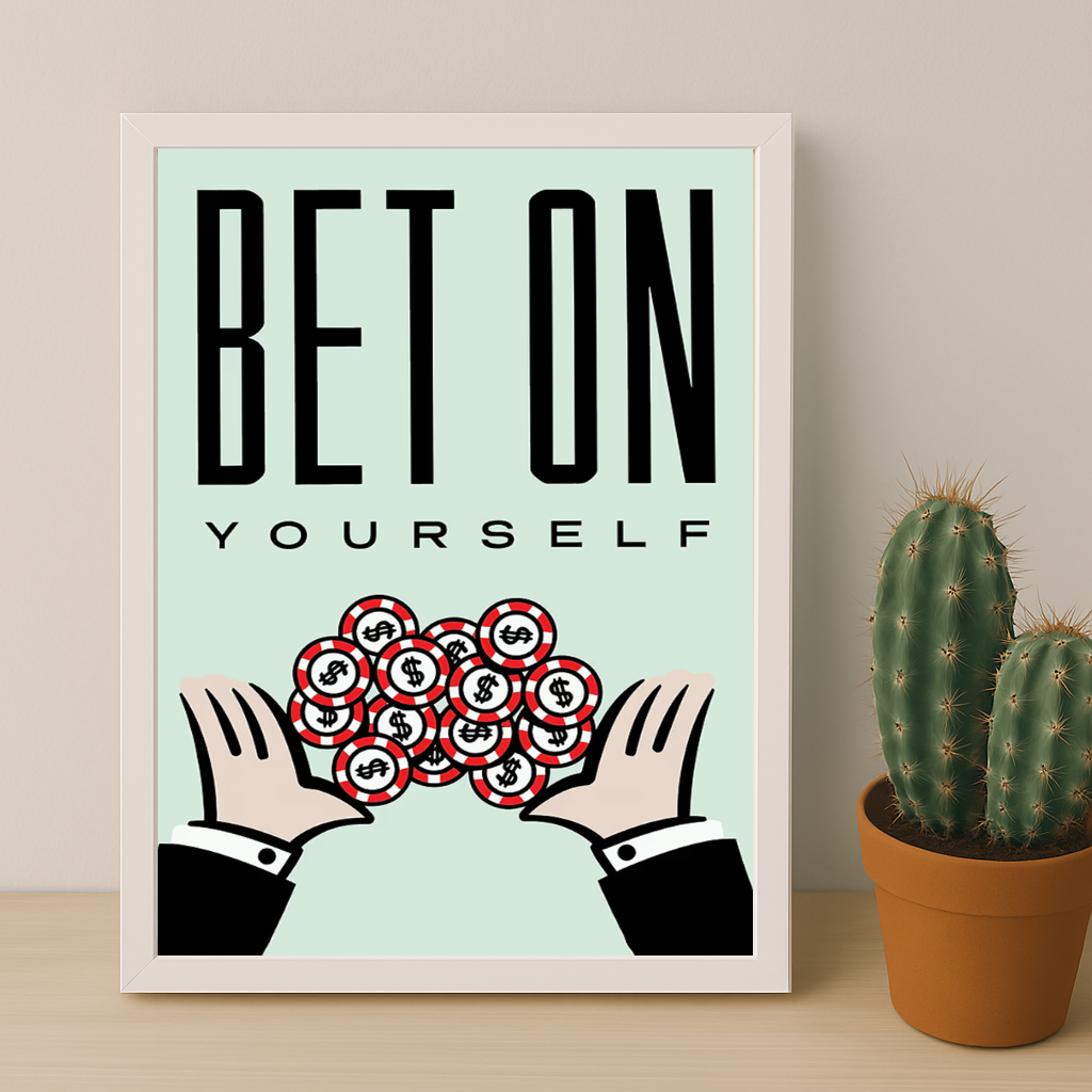 Monopoly Bet On Yourself - Cadre photo