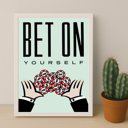 Monopoly Bet On Yourself - Cadre photo