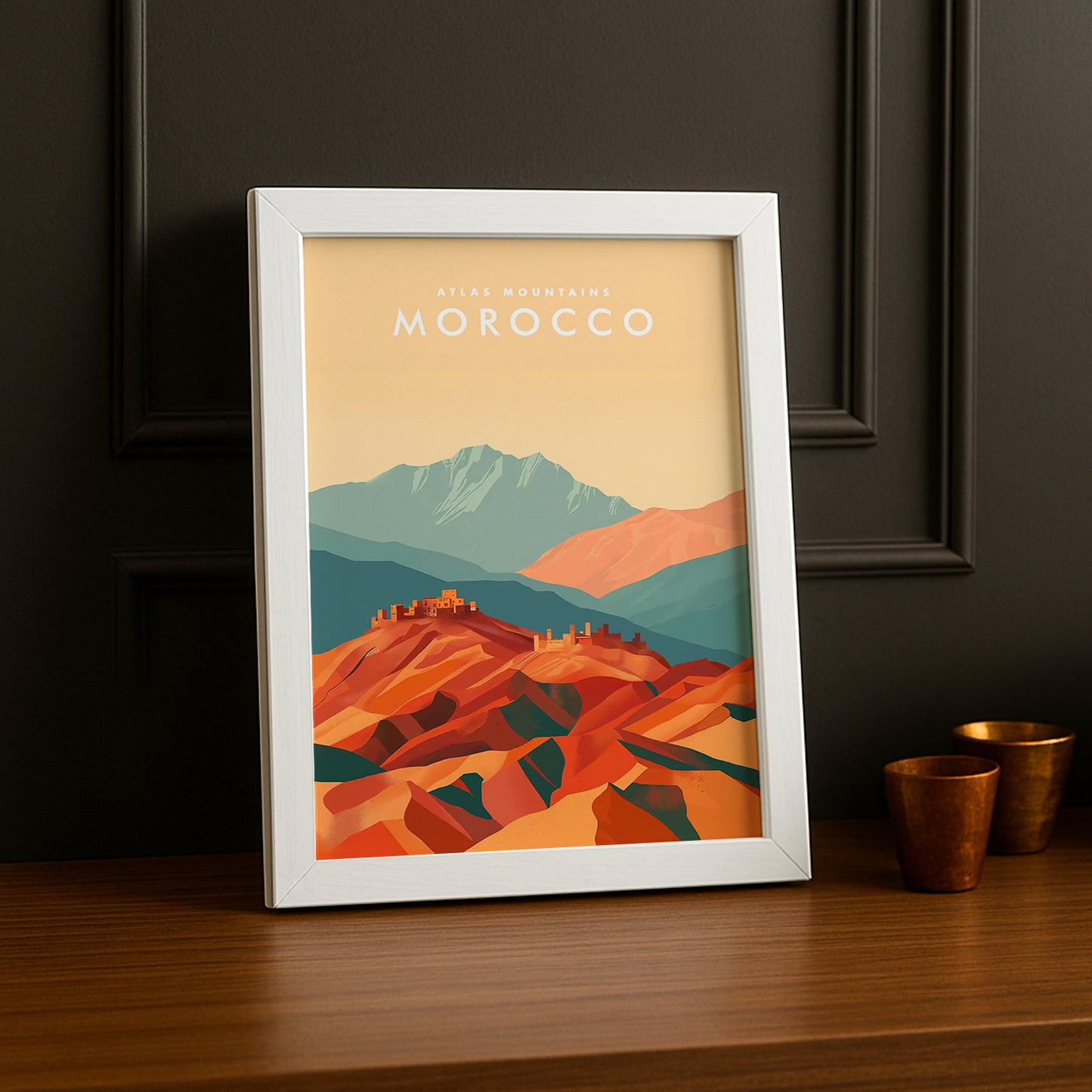 Atlas Mountains Maroc - Poster