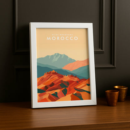 Atlas Mountains Maroc - Poster