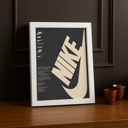 Cadre Photo Nike - Boite noir
