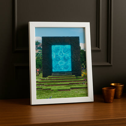 Cadre photo Minecraft - Portail