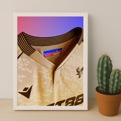 Cadre photo - Maillot Crystal Palace 25-26