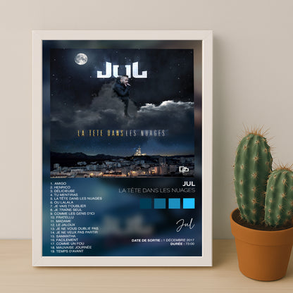 Poster Jul - Album La tête dans les nuages