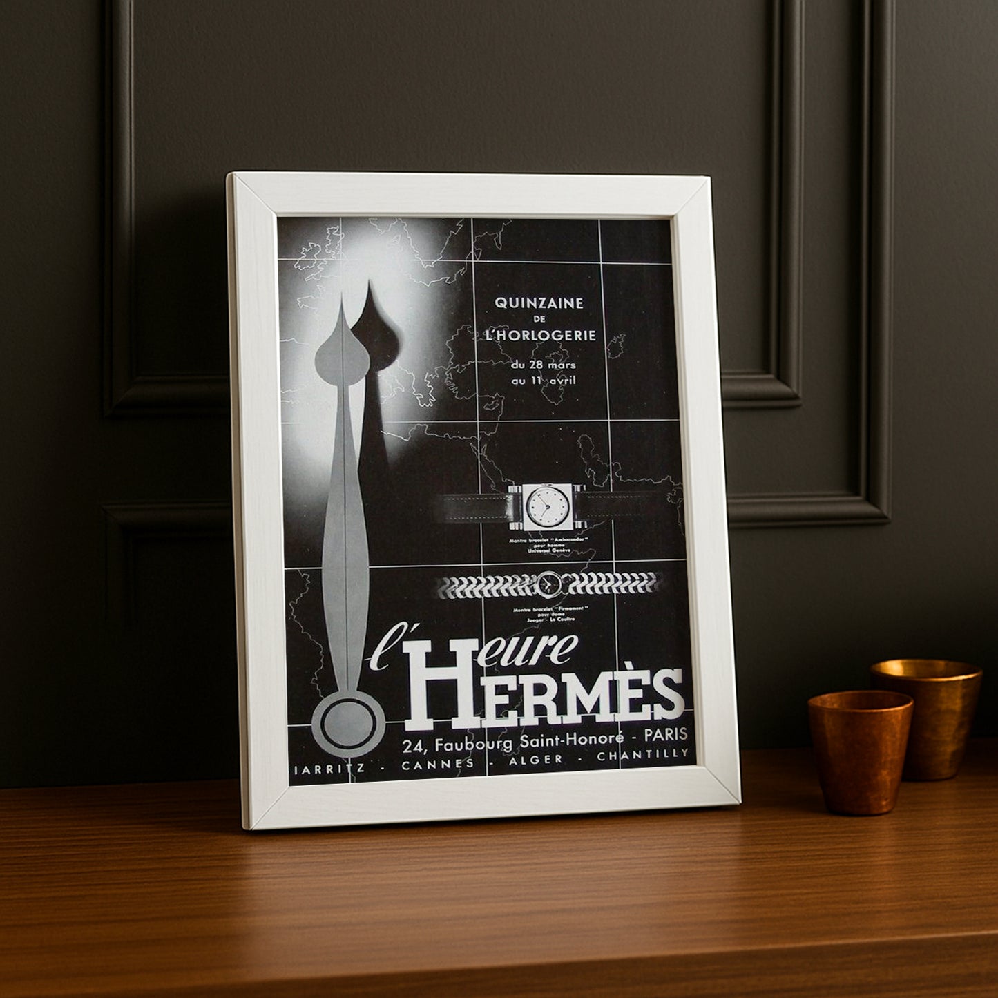 Cadre photo Hermès - L'heure Hermès