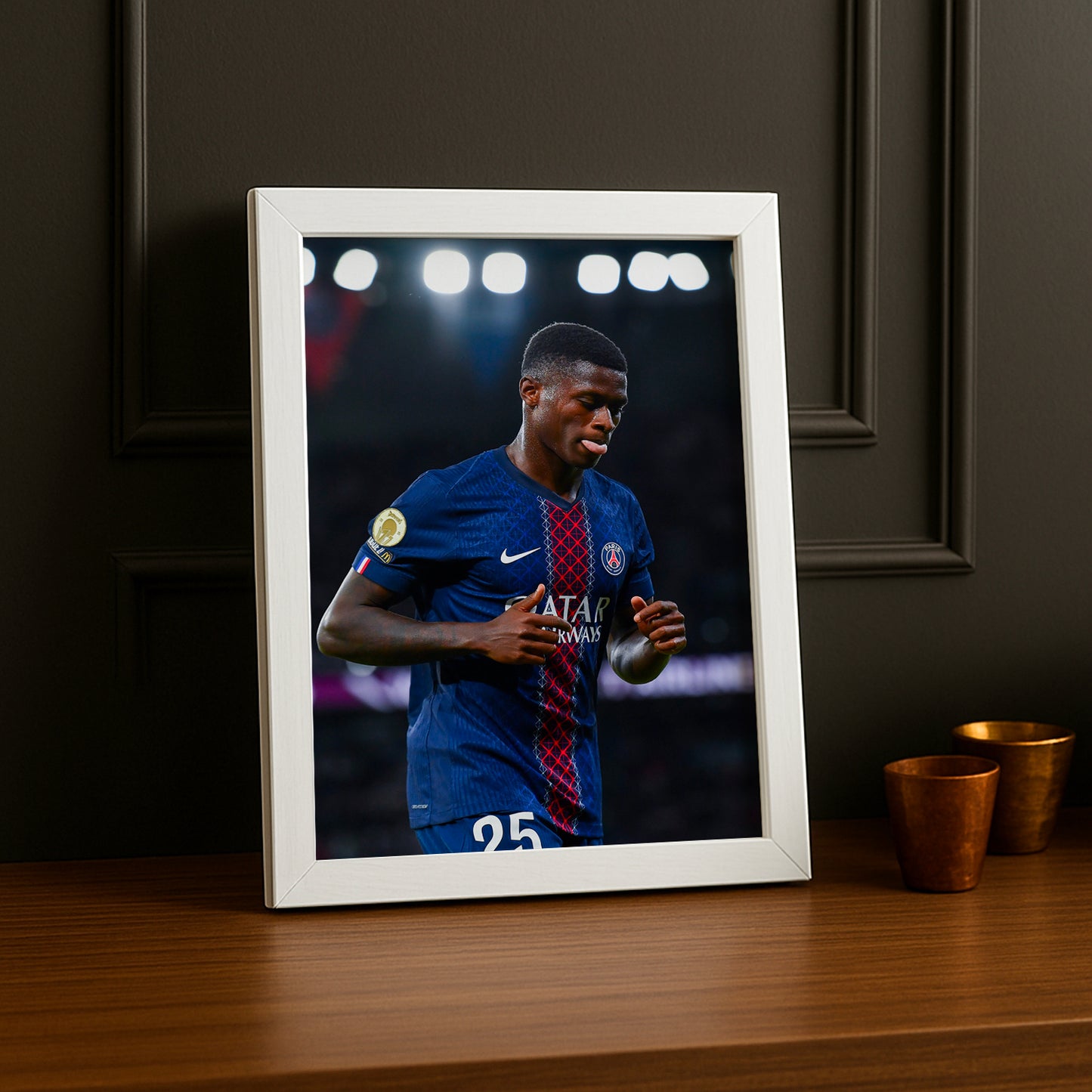 Cadre Photo Paris Saint-Germain - Nuno Mendes