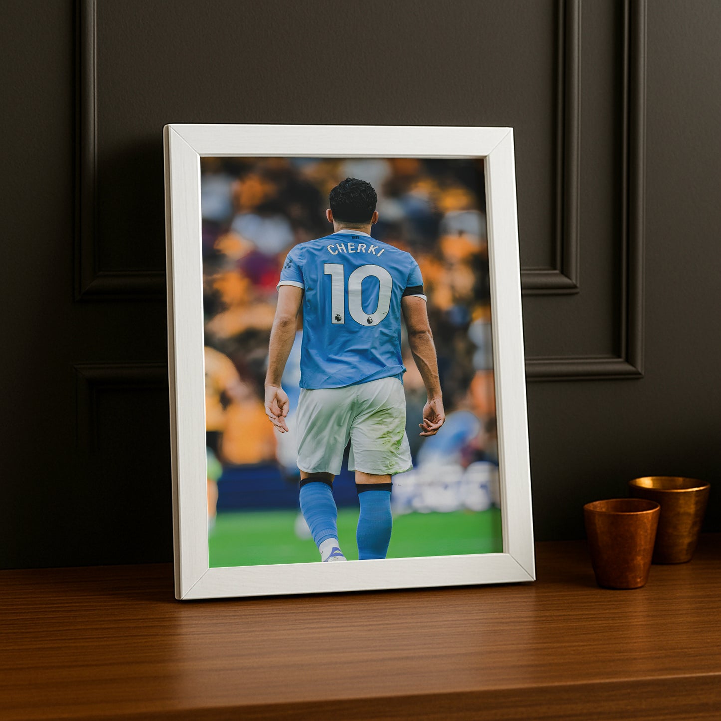 Poster Manchester City - Rayan Cherki 10