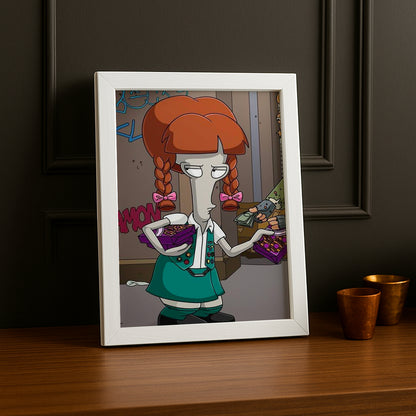 Cadre Photo American Dad - Roger Déguisement