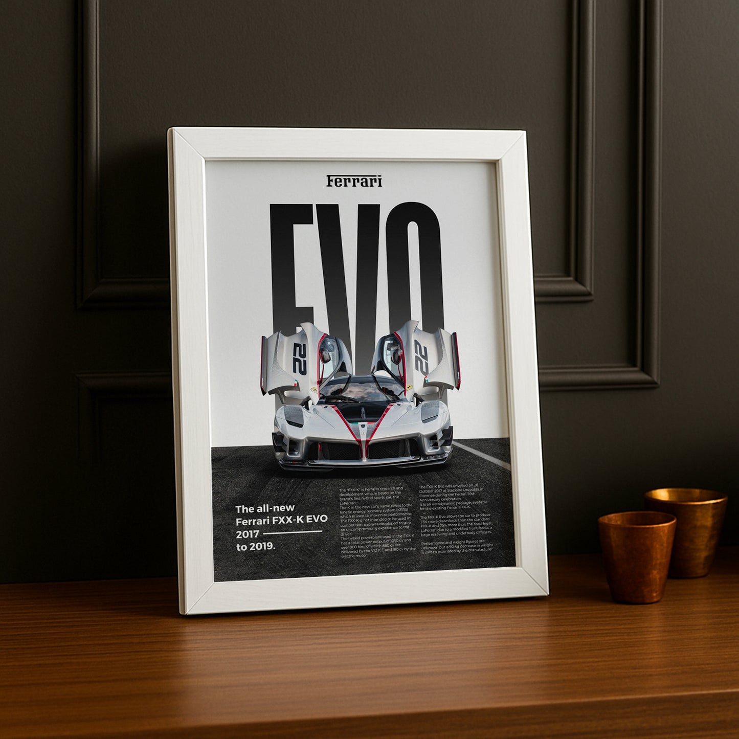 Poster Voitures - Ferrari FXX-K EVO