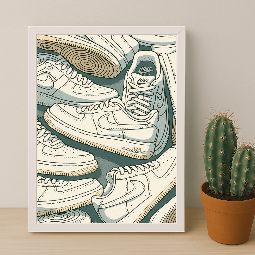 Poster Nike Air Force 1 Alls