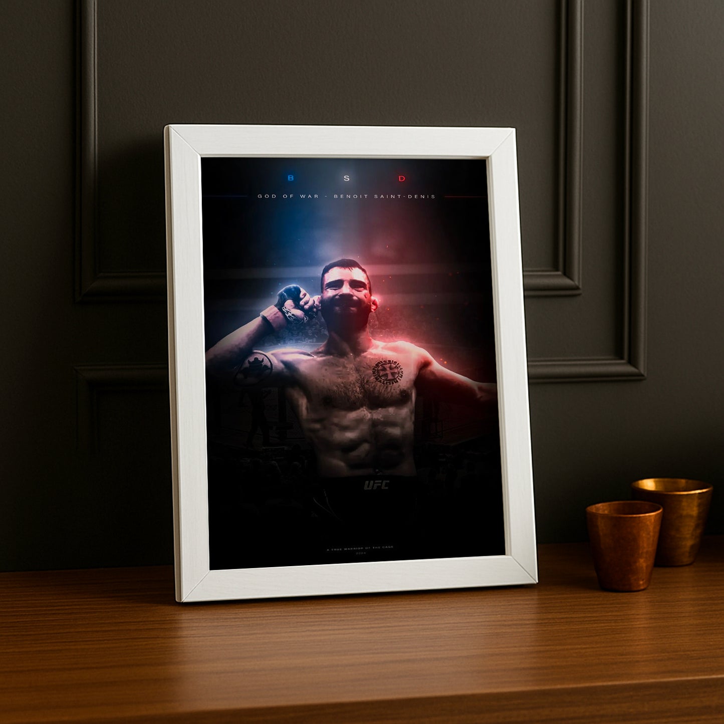 Cadre photo UFC - Benoit Saint Denis