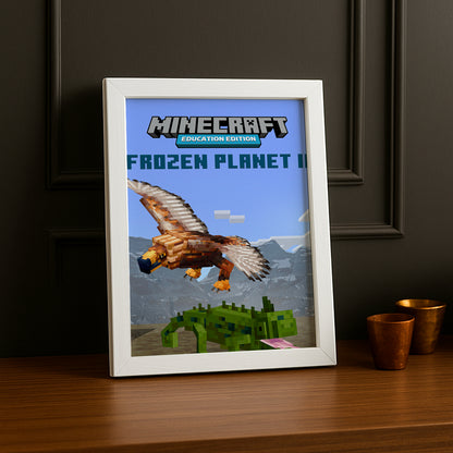 Cadre photo Minecraft - Frozen Planet