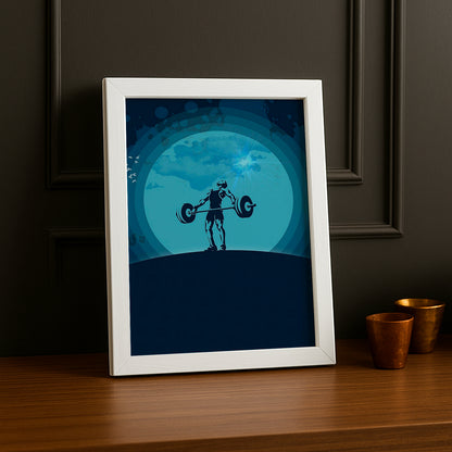 Cadre Photo Musculation - Soulever de Terre