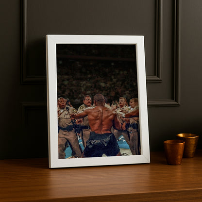 Cadre Photo Boxe - Mike Tyson Security