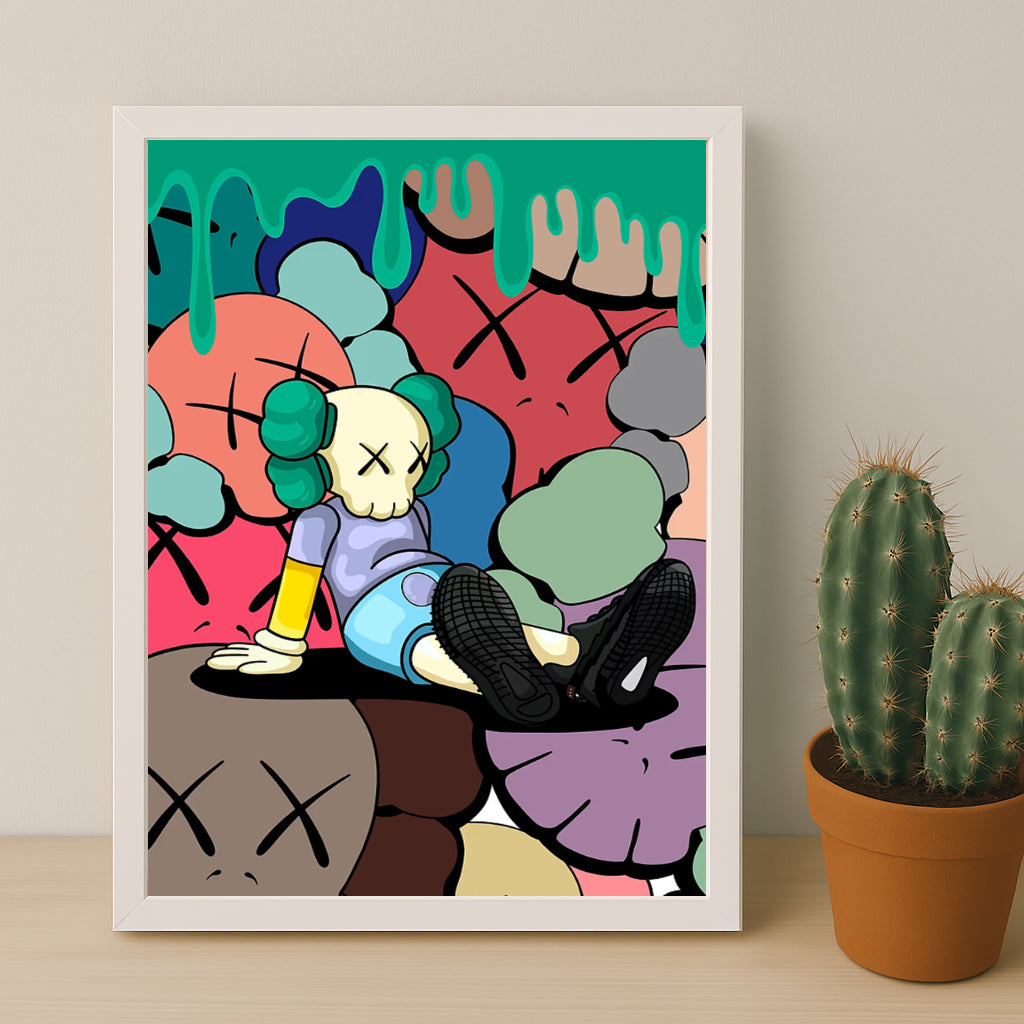 Cadre photo Kaws - Halloween
