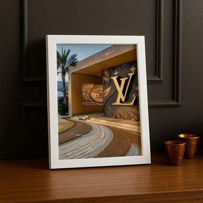 Cadre photo Louis Vuitton - Summer Devanture