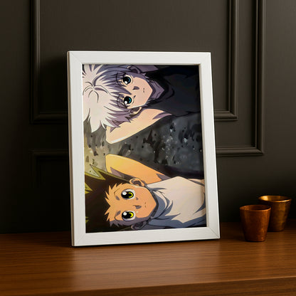 Cadre Photo Hunter x Hunter - Kirua x Gon Best friends