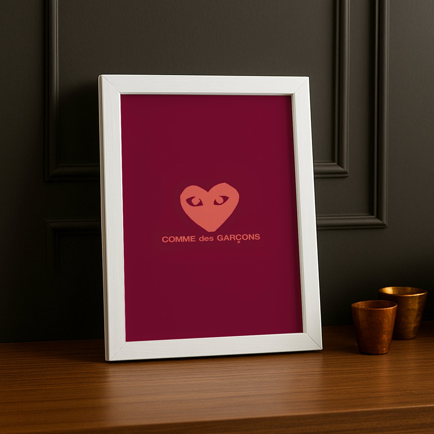 Cadre photo Comme des garçons
