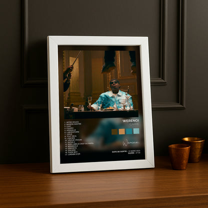 Cadre photo Album Musicaux - Carré de Werenoi