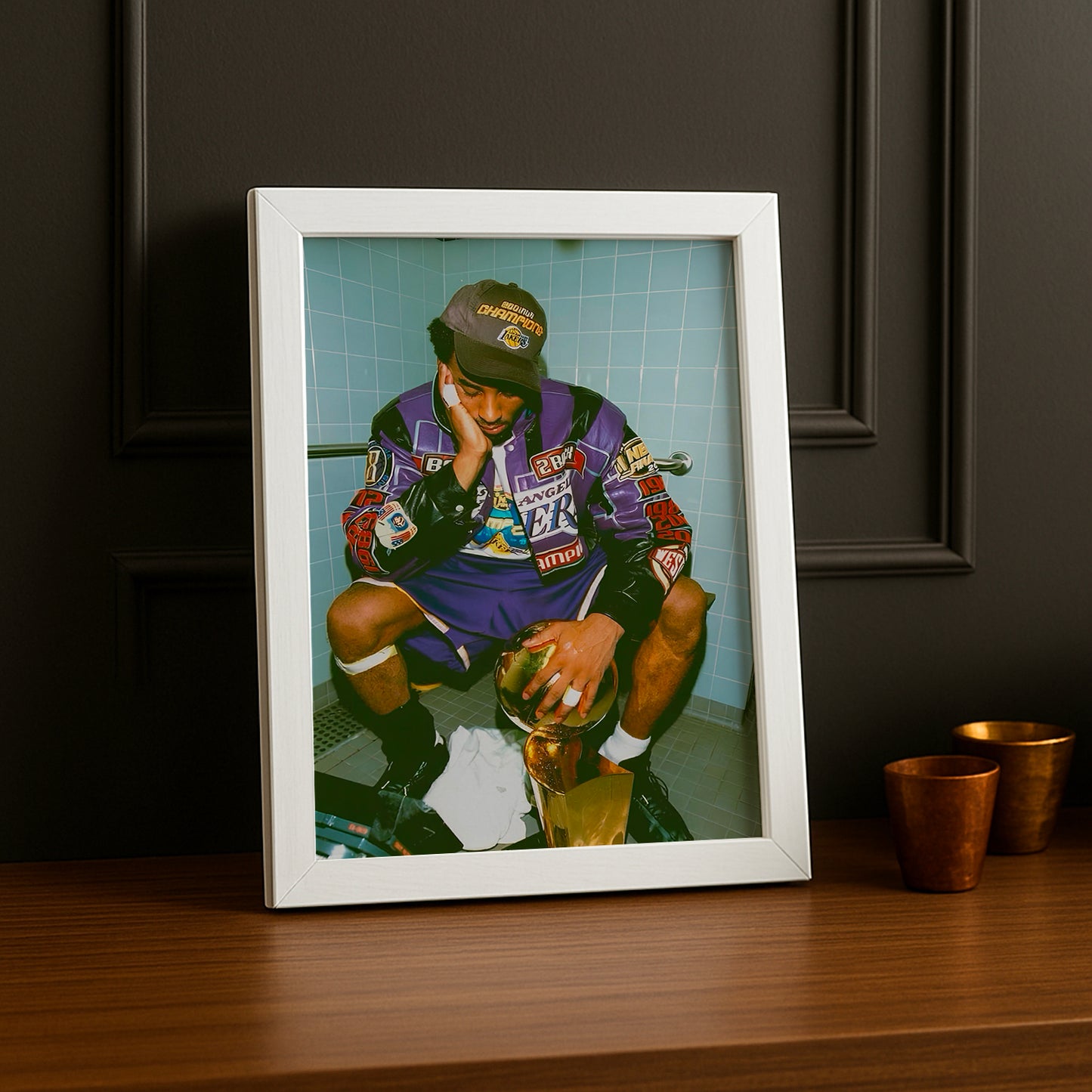 Cadre photo NBA - Kobe Bryant MVP