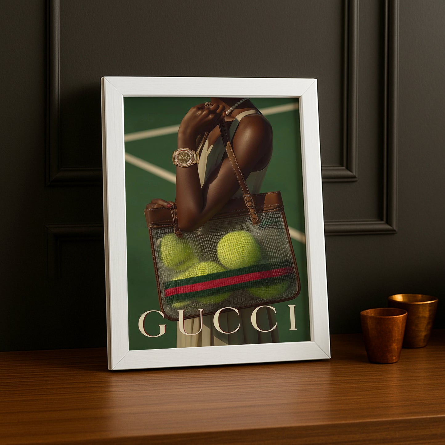 Cadre Photo Gucci - Balle de Tennis