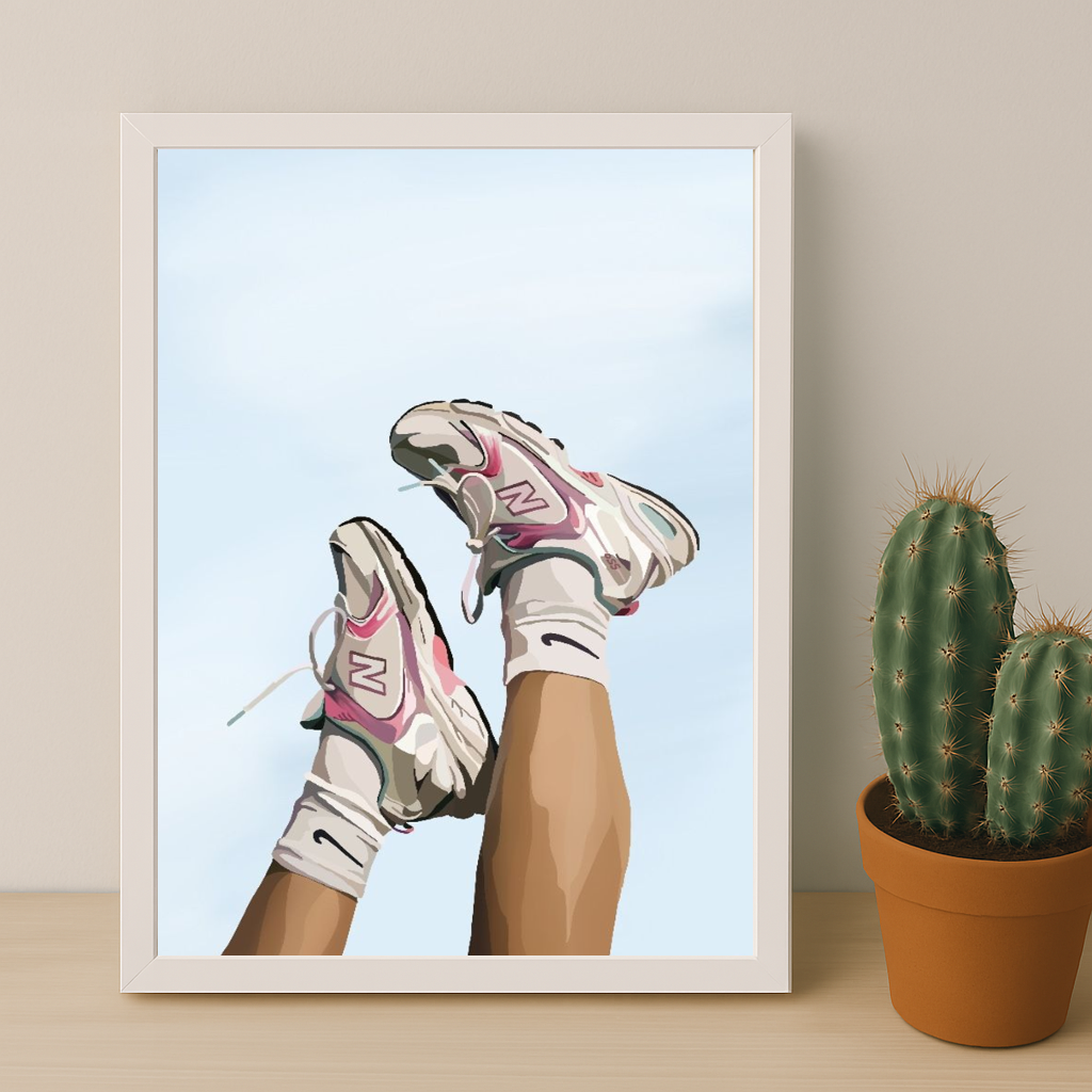 Cadre photo New Balance - Pink