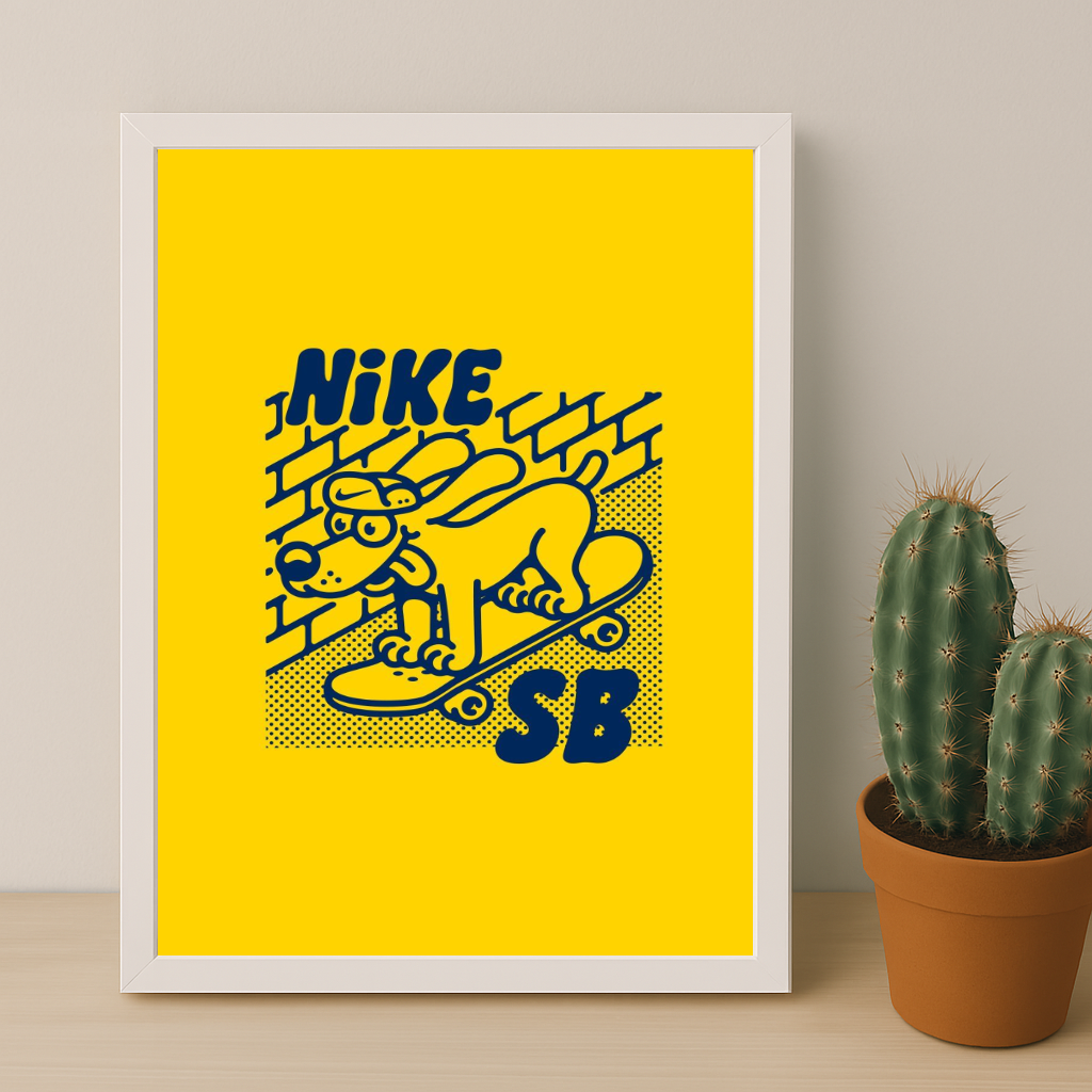 Poster Nike SB Dog